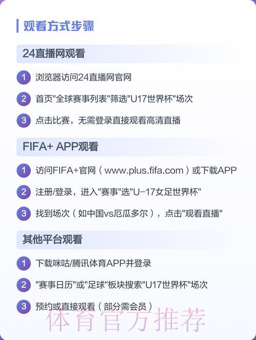 世界杯赛事直播账号注册指南